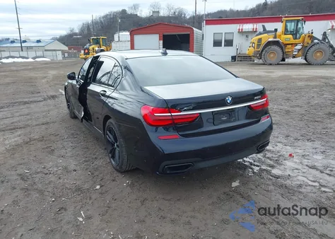 2016 BMW 750I xDrive из США, поврежденный, VIN WBA7F2C56GG417394